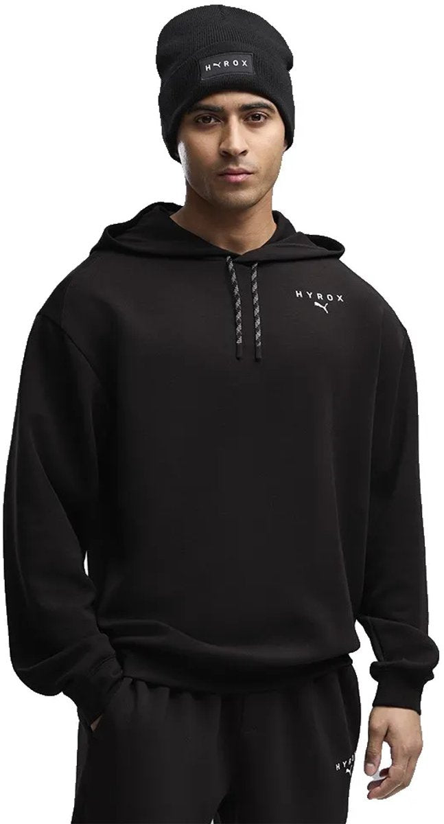 Puma x Hyrox Cloudspun Kapuzenpullover, Schwarz, Herren