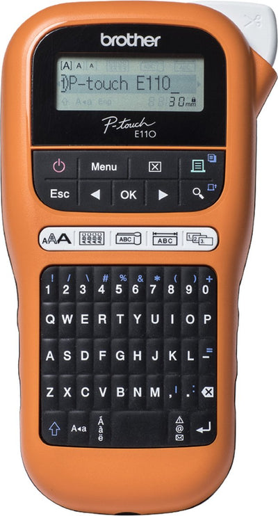 Brother pt-e110vp Thermodirekt-Farbetikettendrucker mit 180 x 180 dpi