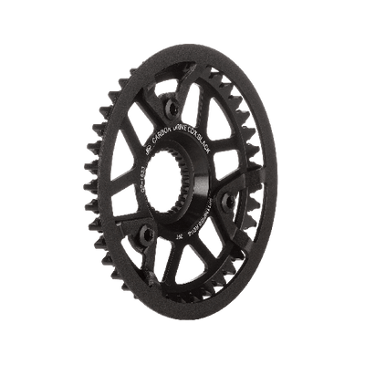 Gates Gear CDX 39T Flossenlinie Schwarz