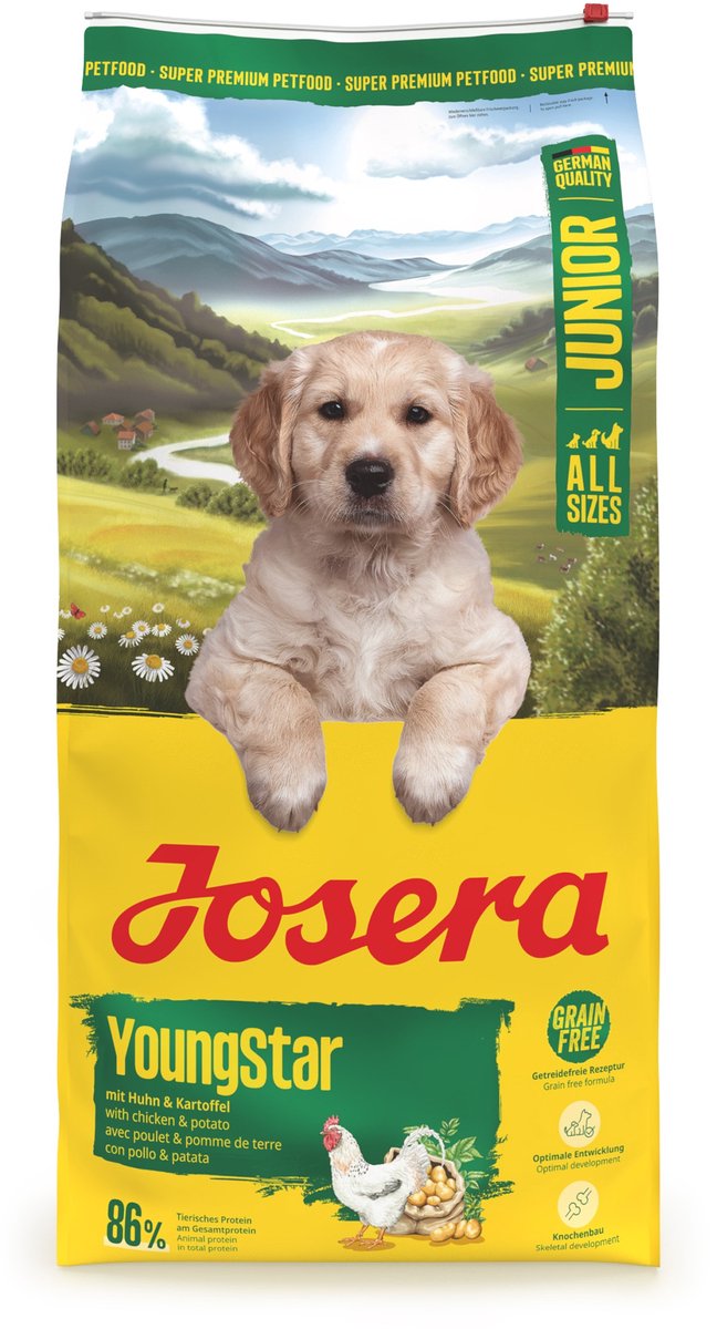 Josera junior youngstar – Hundefutter – alle Größen – 12,5 kg