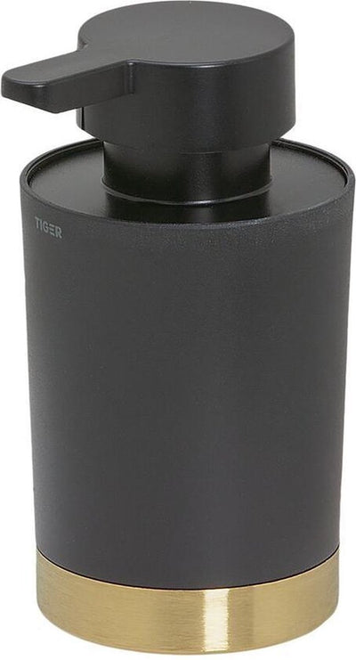 Tiger Tune - Seifenspender 180 ml - freistehend - Gold gebürstet schwarz