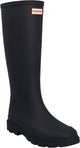 Hunter Downpour Tall Insulated Boot Unisex-Regenstiefel – Schwarz
