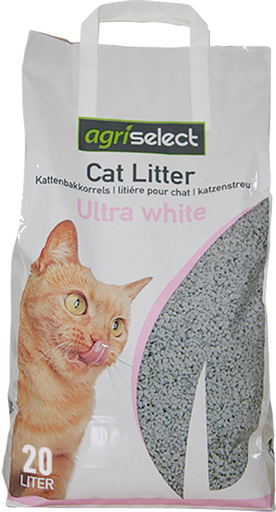 Agriselect ultraweißes Katzenstreu