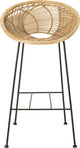 Bloomingville - Yonne Barstuhl - Beige - Rattan