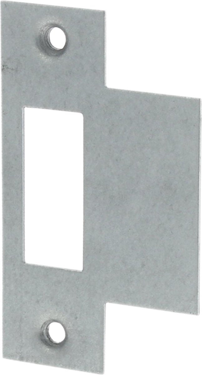 Nemef Schließblech - rechteckig - 71,5 x 23,3 43,8 mm - verzinkter Stahl - passend für Artikel 1255 und 1269 37