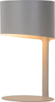 Lucide knülle - Tischlampe - ø 15 cm - 1xe14 - grau