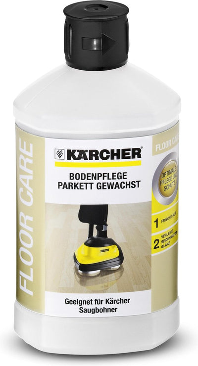 Kärcher Bodenpflege für gewachste Holzböden mit Öl-Wachs-Finish RM 530, 1 l – FP 303 – gewachste Holzböden mit Öl-Wachs-Finish