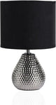 Pauleen LED-Tischleuchte Sip aus Silber E14 max. 20 W Silber, Schwarz