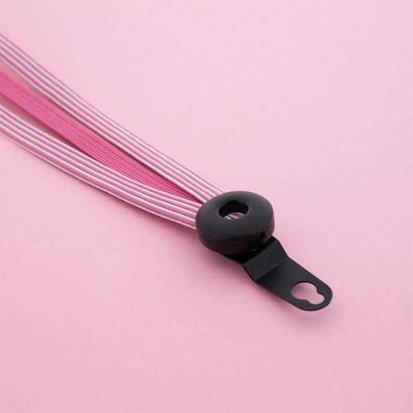 Qibbel Widk Snelbinder Explorer 20 schwarze Klammern rosa weiß