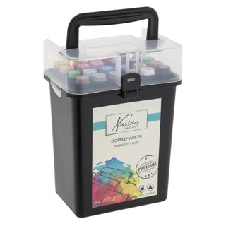Duo Marker 24 Stück in Luxusbox