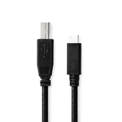 Benel USB-Kabel 2M USB-C bis USB-B