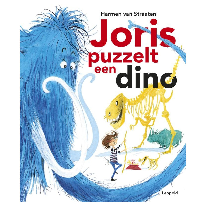 Joris stellt einen Dinosaurier vor ein Rätsel