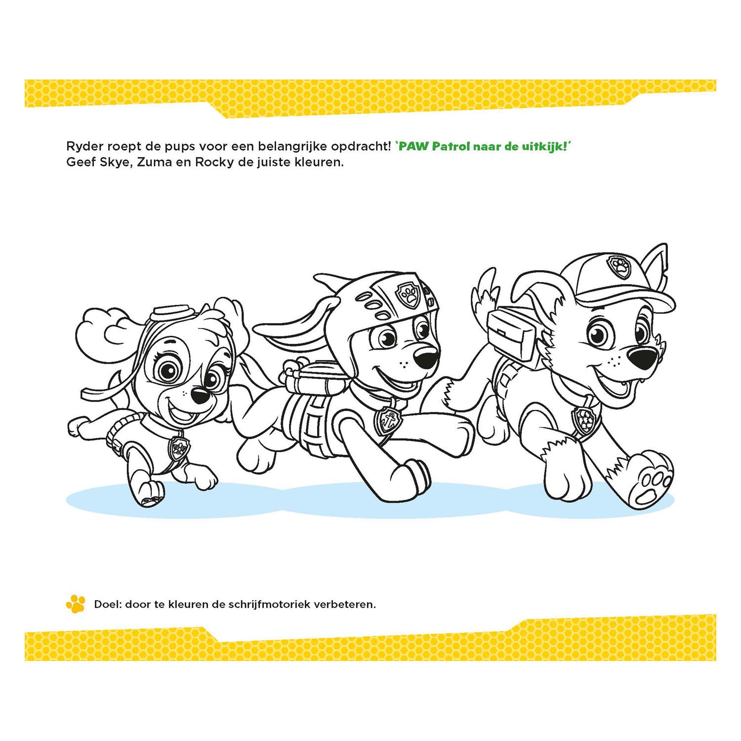 PAW Patrol Erstes Schreibspiel (3-4 Jahre)