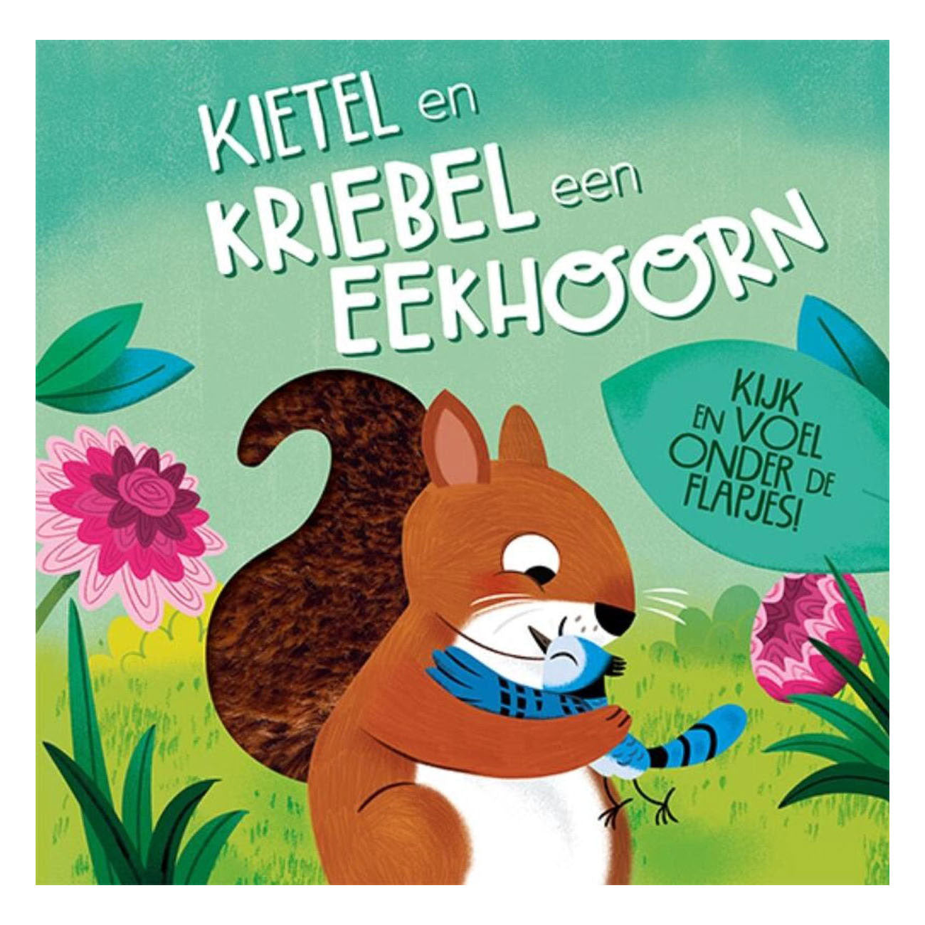 Laternenverleger kitzeln und kitzeln ein Eichhörnchen