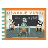 Zentraler Buchhausdrache feurig in der Schule