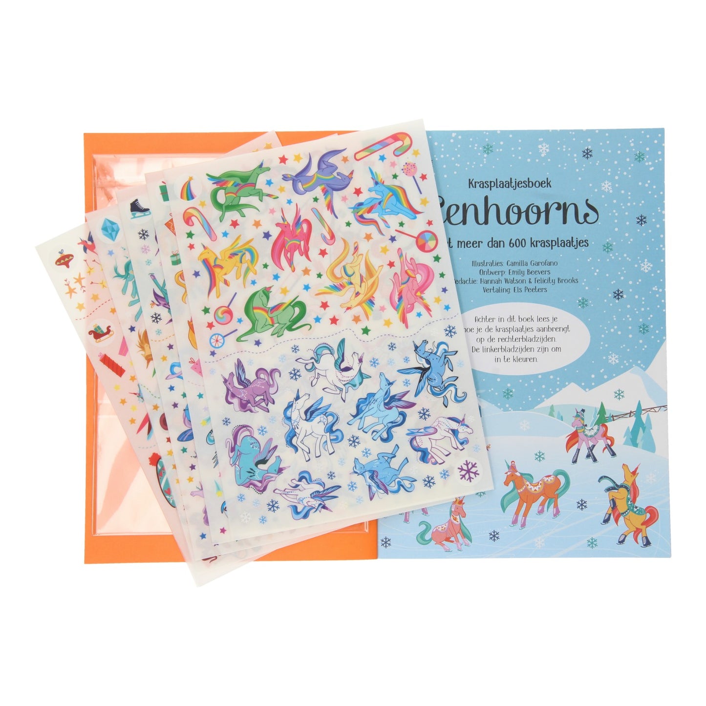 Rubbellosbuch „Einhörner“ von WPG Publishers