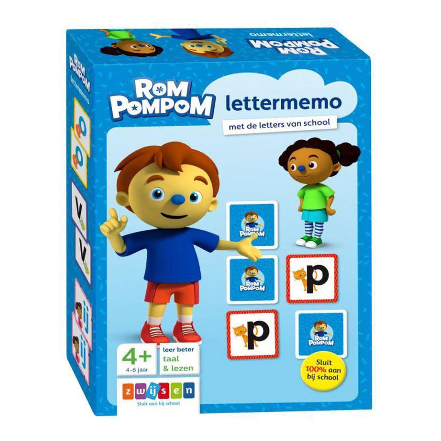 Wpg uitgevers rompom Lettermemo