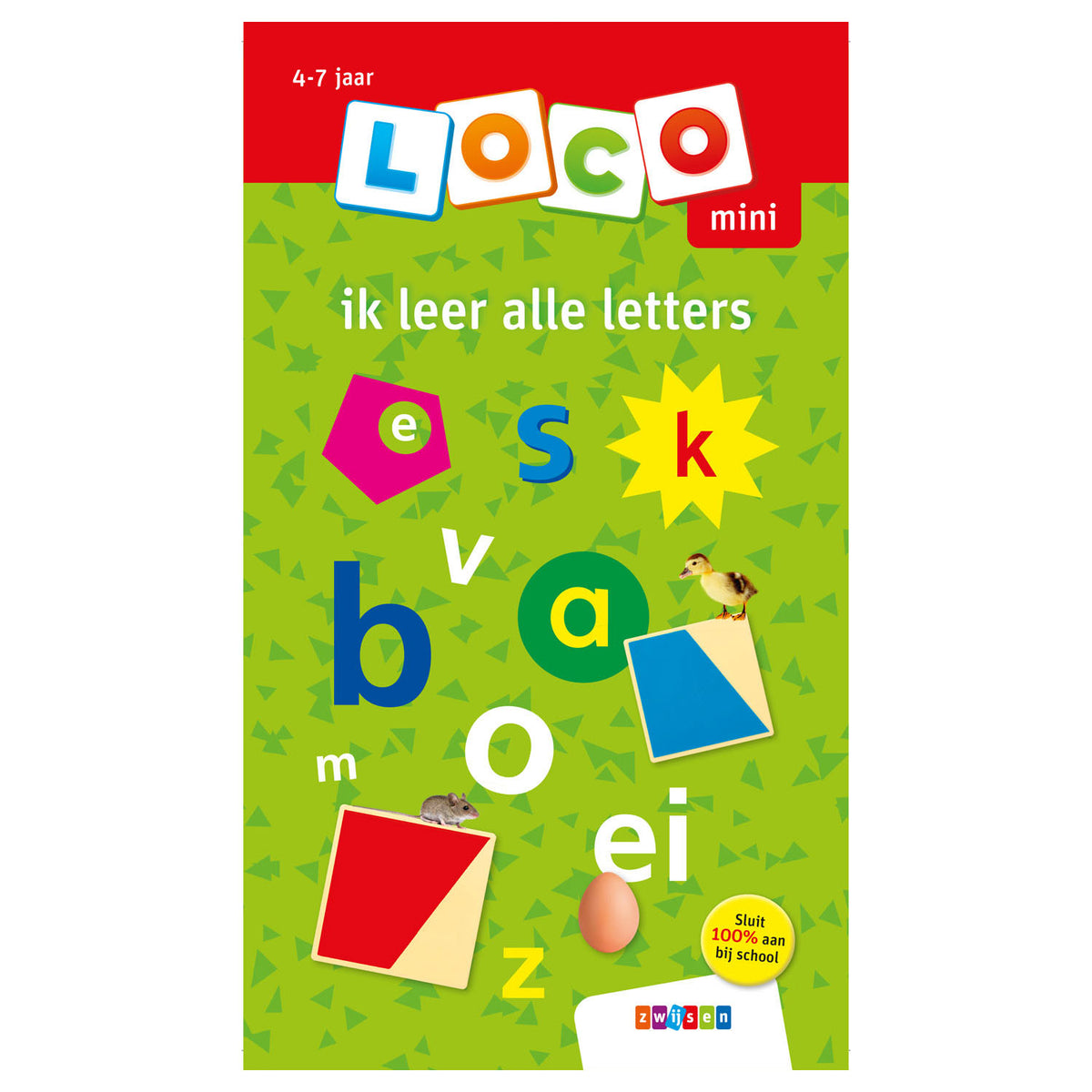 Zwijsen Zwijsen Mini -Übungsheft Ich lerne alle Briefe