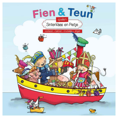 Die WPG-Herausgeber Fien Teun spielen Sinterklaas und Pietje