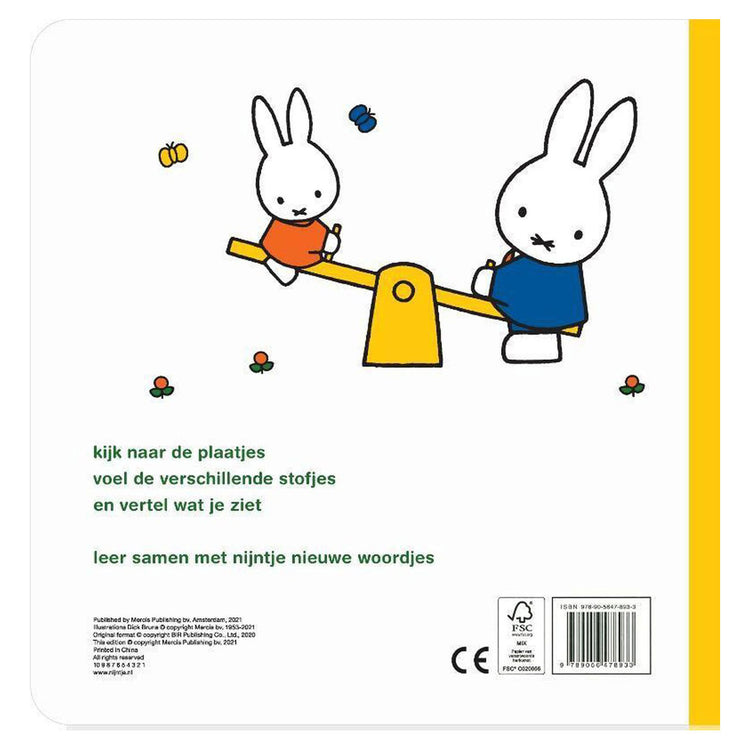 Zentrales Buchhaus Miffy taktiles Buch zum Lernen von Wörtern