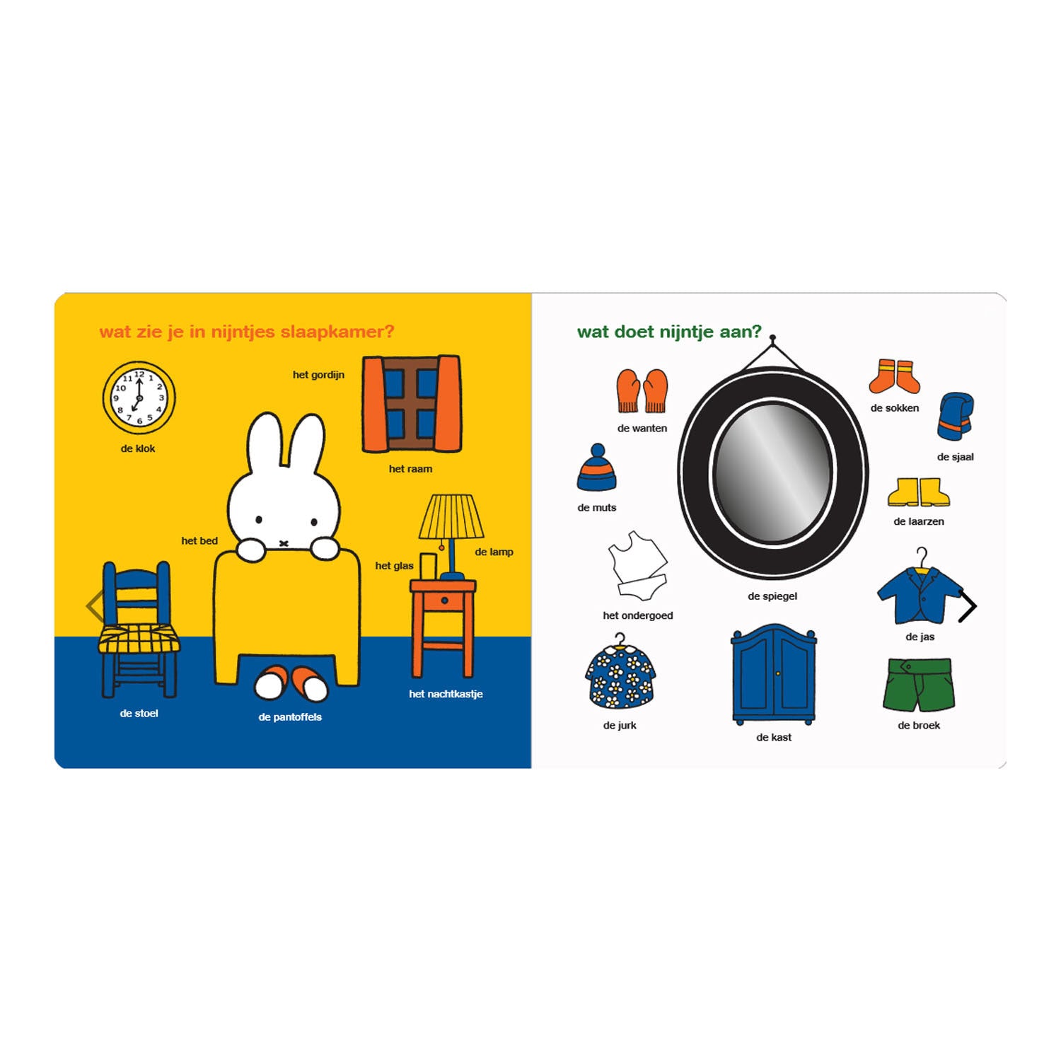 Zentrales Buchhaus Miffy taktiles Buch zum Lernen von Wörtern