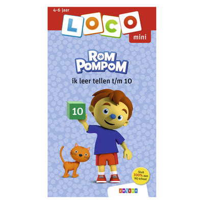 Loco mini rompom Ich lerne, T M 10 zu zählen