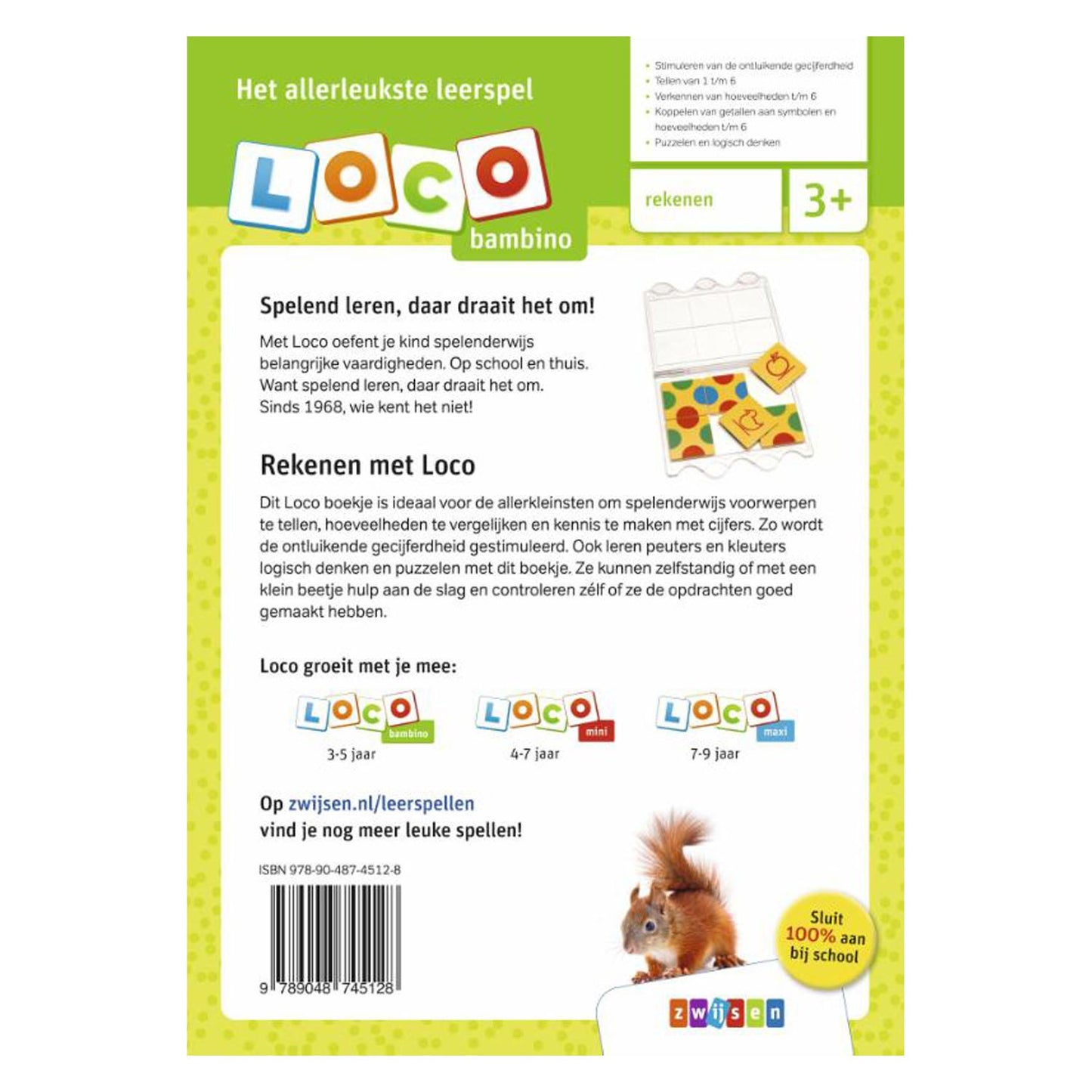 Bambino Loco-Berechnungsrätsel (3-5 Jahre)