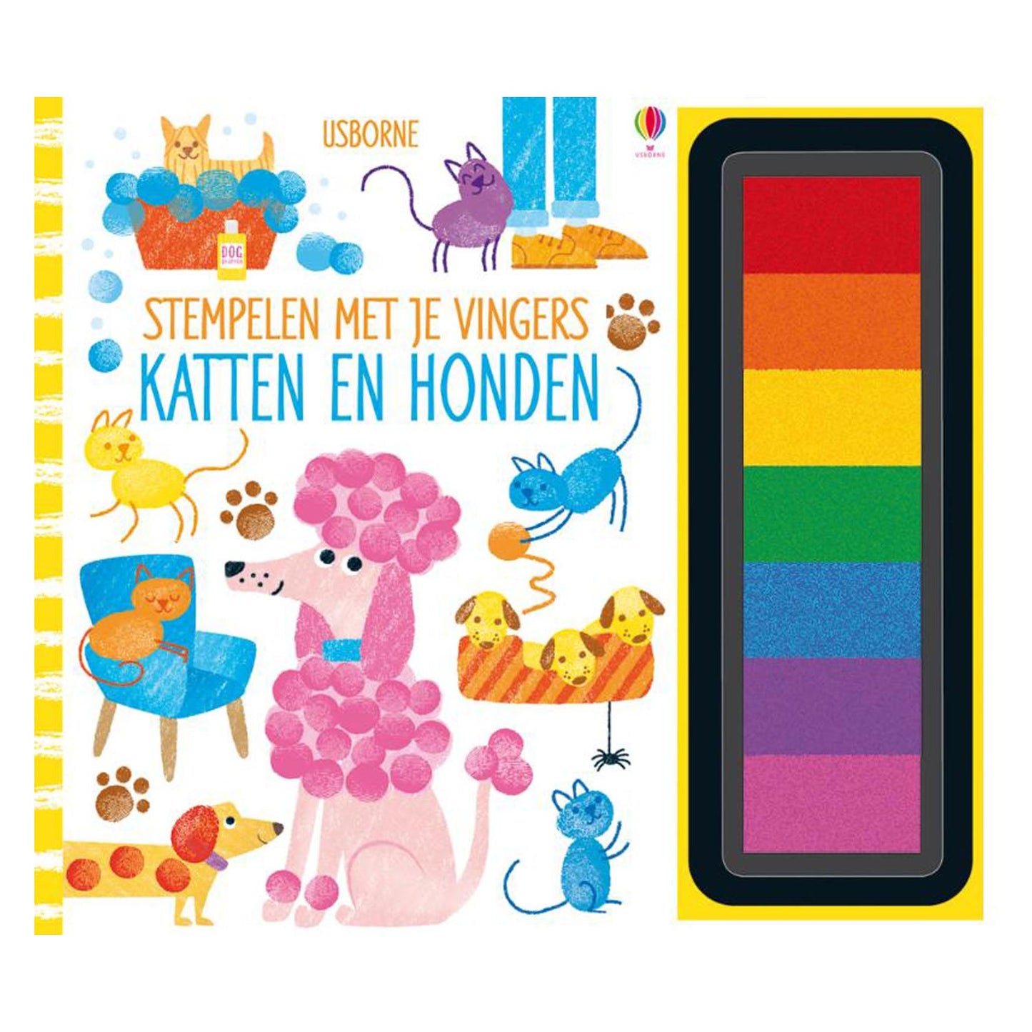 Mit den Fingern stampfen - Katzen und Hunde