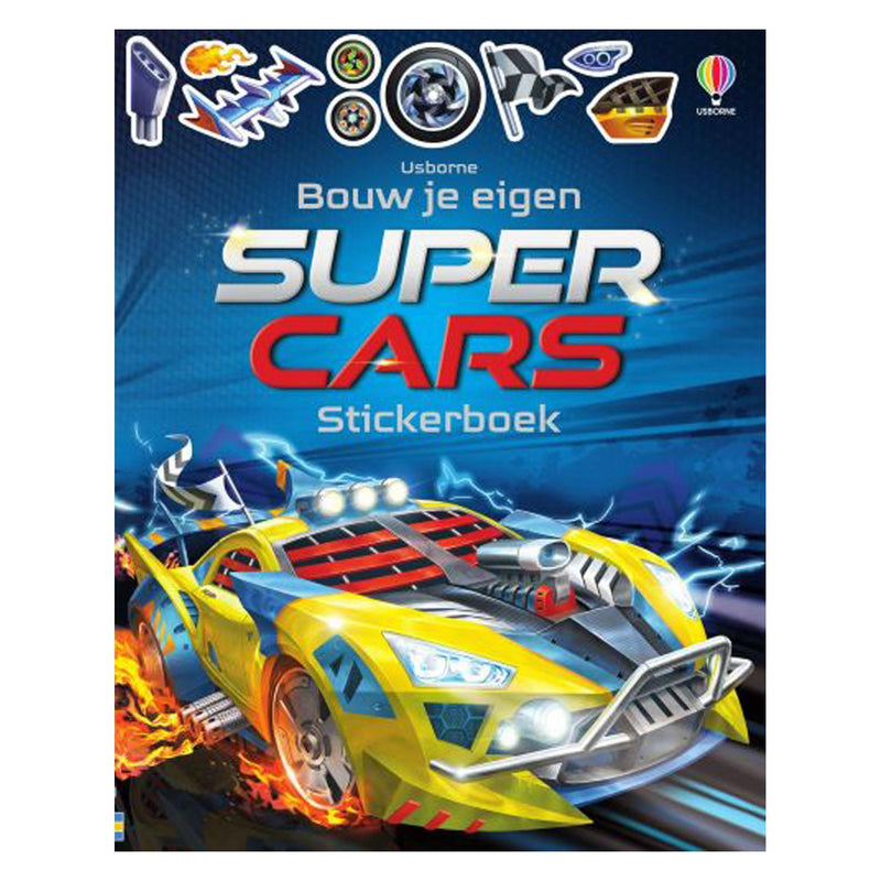 Bauen Sie Ihr eigenes Super Cars -Aufkleberbuch