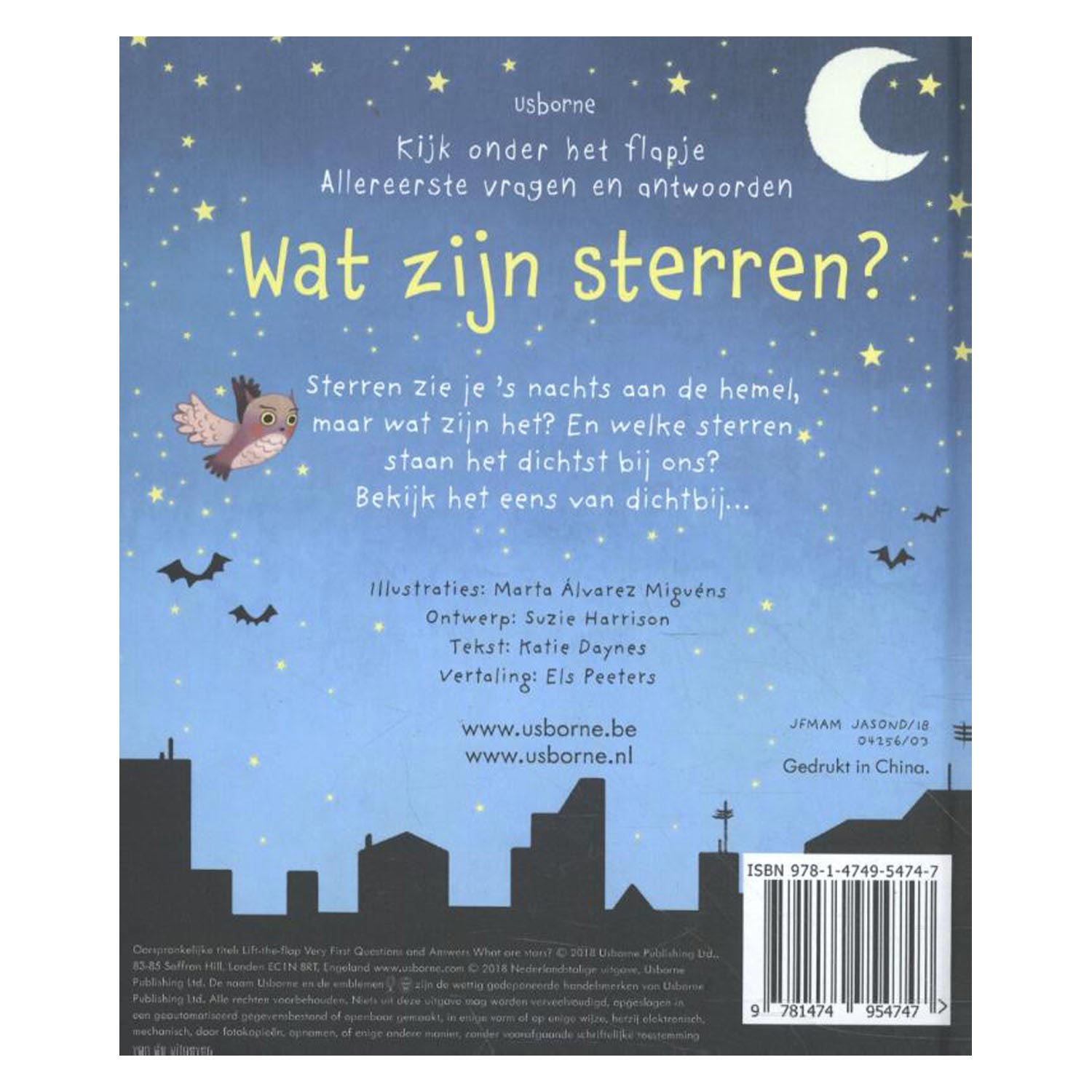 Was sind Sterne? Klappe