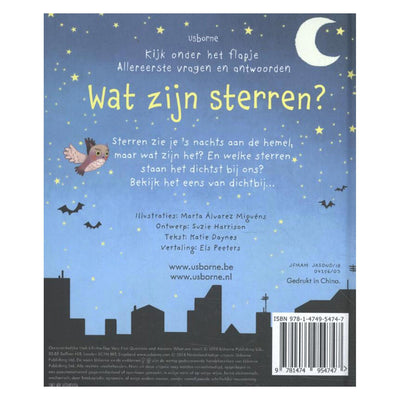 Was sind Sterne? Klappe
