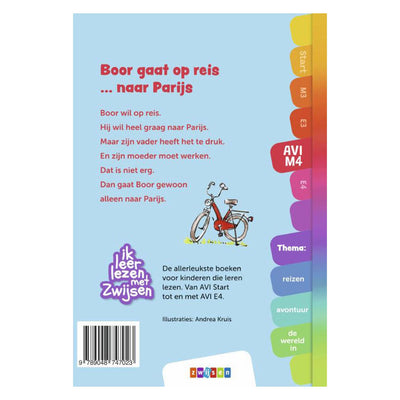 WPG Publishers Ich lerne das Lesen von Boor macht eine Reise nach Paris (AVI-M4)