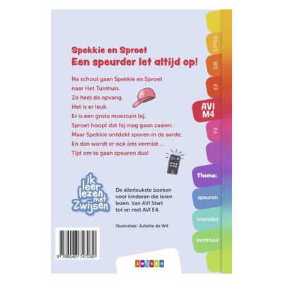 WPG Uitgevers Zwijsen Buch Avi M4 Spekkie und Sproet Ein Speurder achten immer auf!