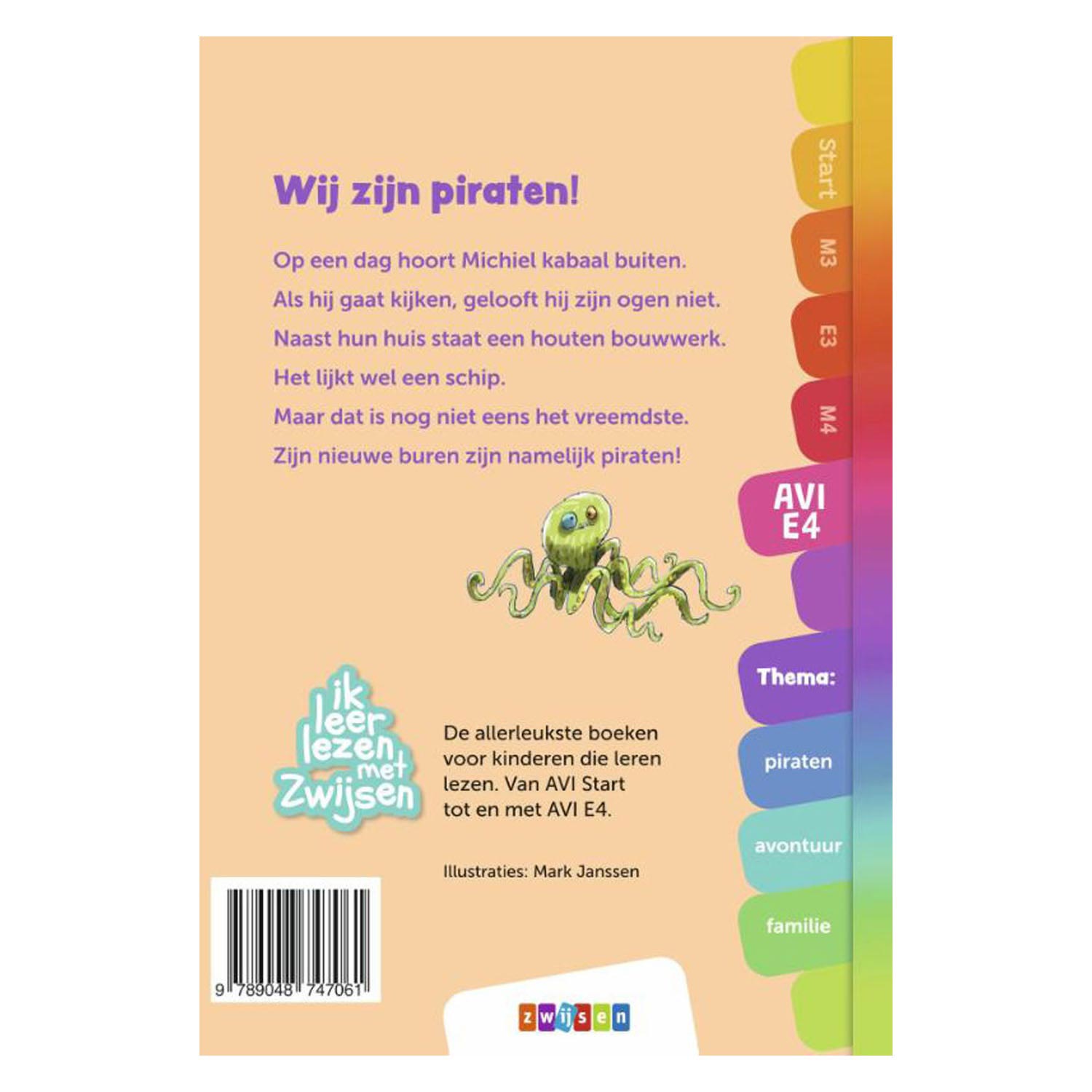 WPG Publishers Zwijsen Buch Avi E4 Wir sind Piraten!
