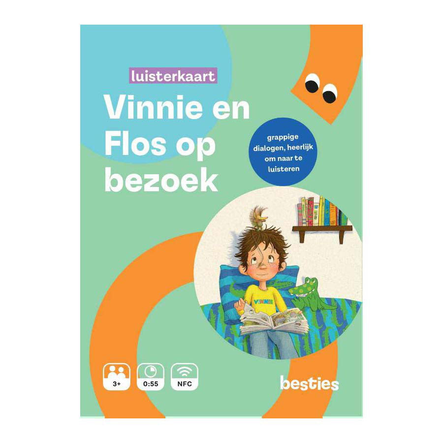 Central Book House Vinnie und Flos Visiting Listening Card
