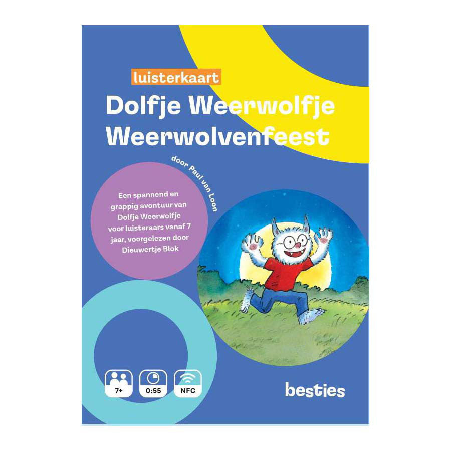 Besties Dolfje Weerwolfje - Werwolvenfeest Hörkarte