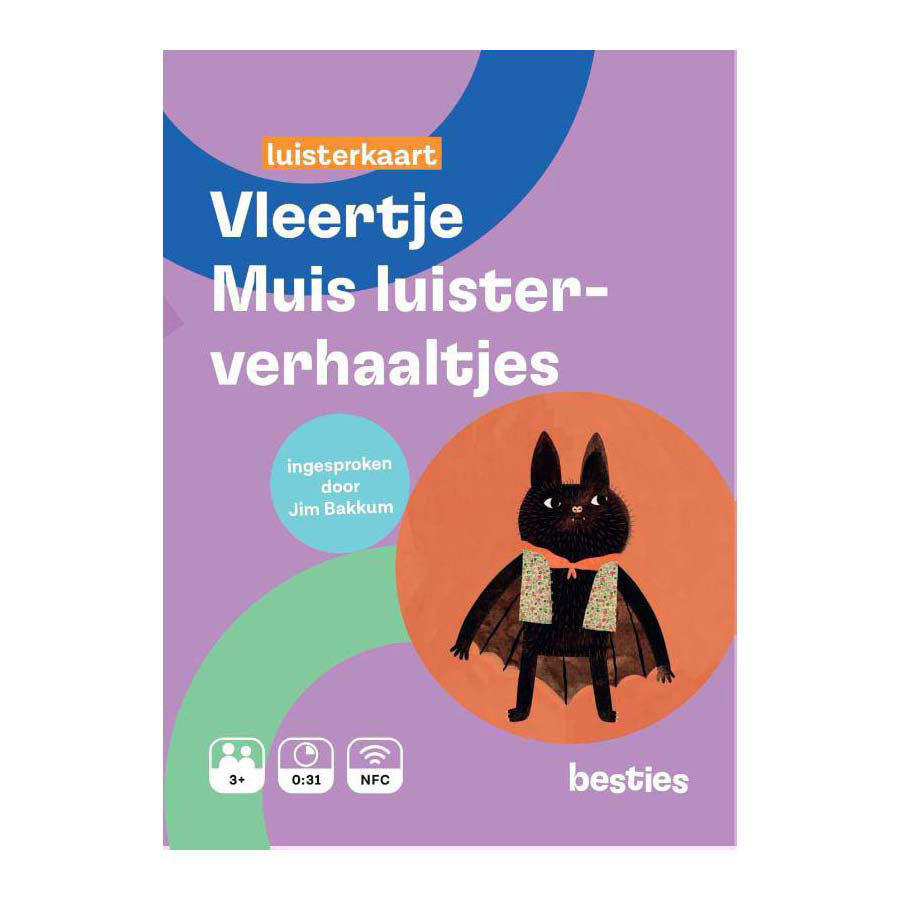 Zentrale Buchhaus-Fledermaus-Maus-Hörgeschichten-Hörkarte