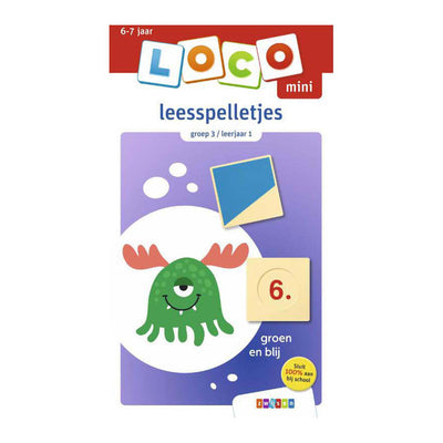 Lok-Übungsheft Mini-Lesespiele Gruppe 3 Klasse 1
