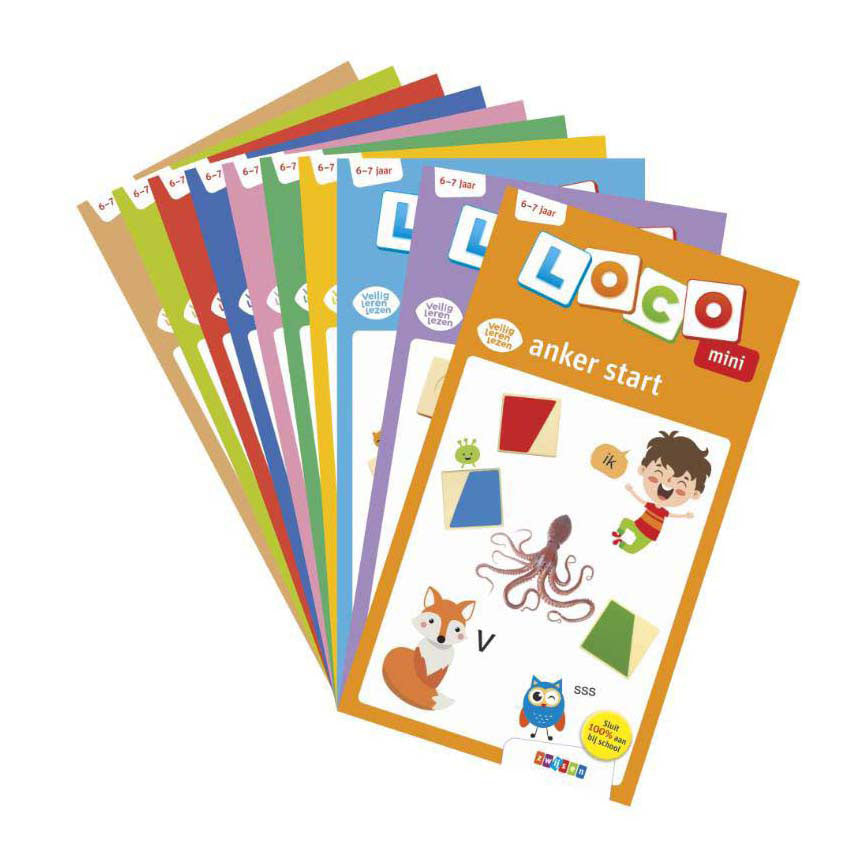 Loco Mini – sicheres Lesen lernen Paket Buzz – 10 Übungshefte