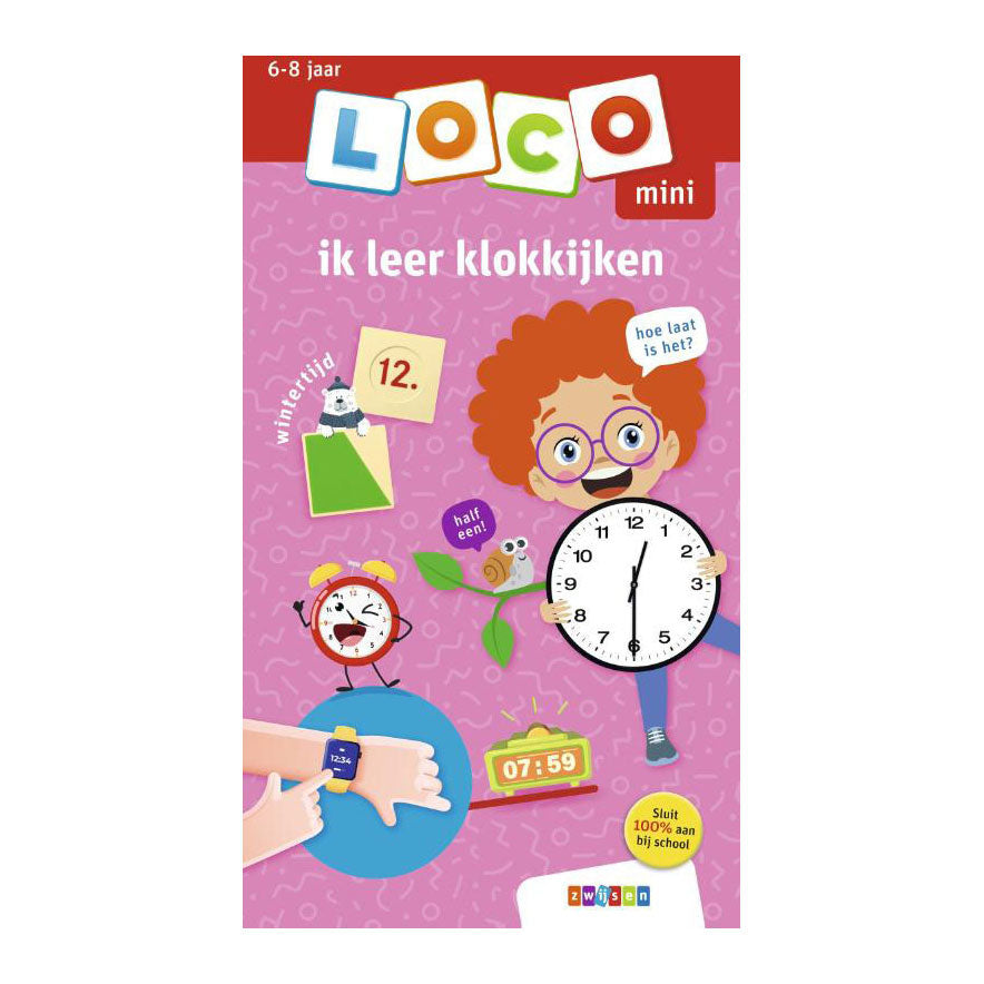 WPG Publishers Loco Mini-Übungsheft: Ich lerne, die Zeit zu lesen