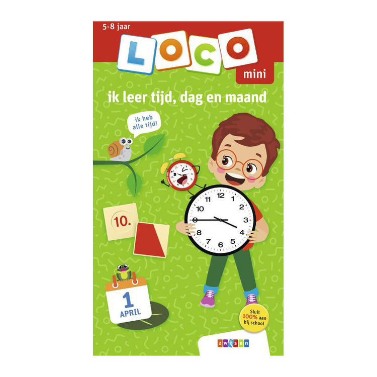 WPG Publishers Loco Mini-Übungsheft: Ich lerne Zeit, Tag und Monat