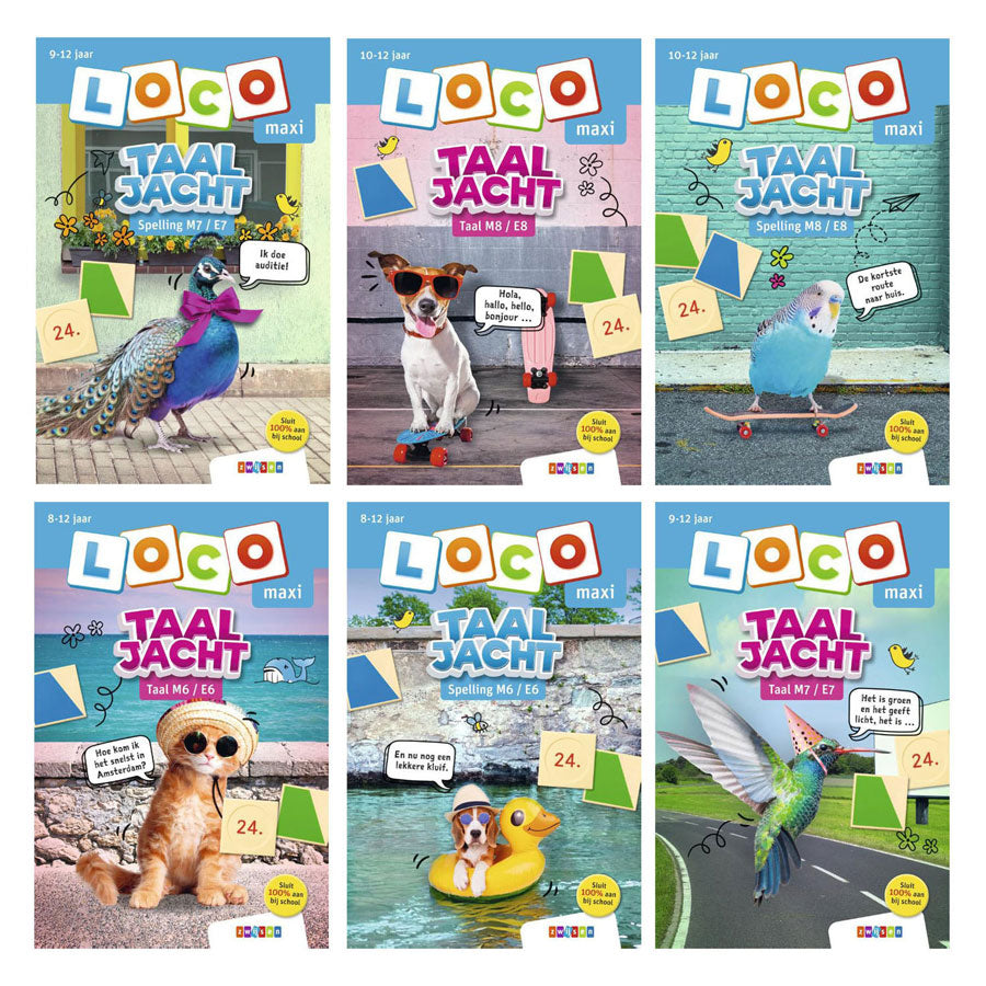 WPG Publishers Loco Maxi Package Language Hunt – 6 Titel