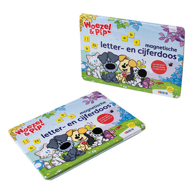 Woezel und Pip Woezel Pip Magnetische Buchstaben- und Zahlenbox