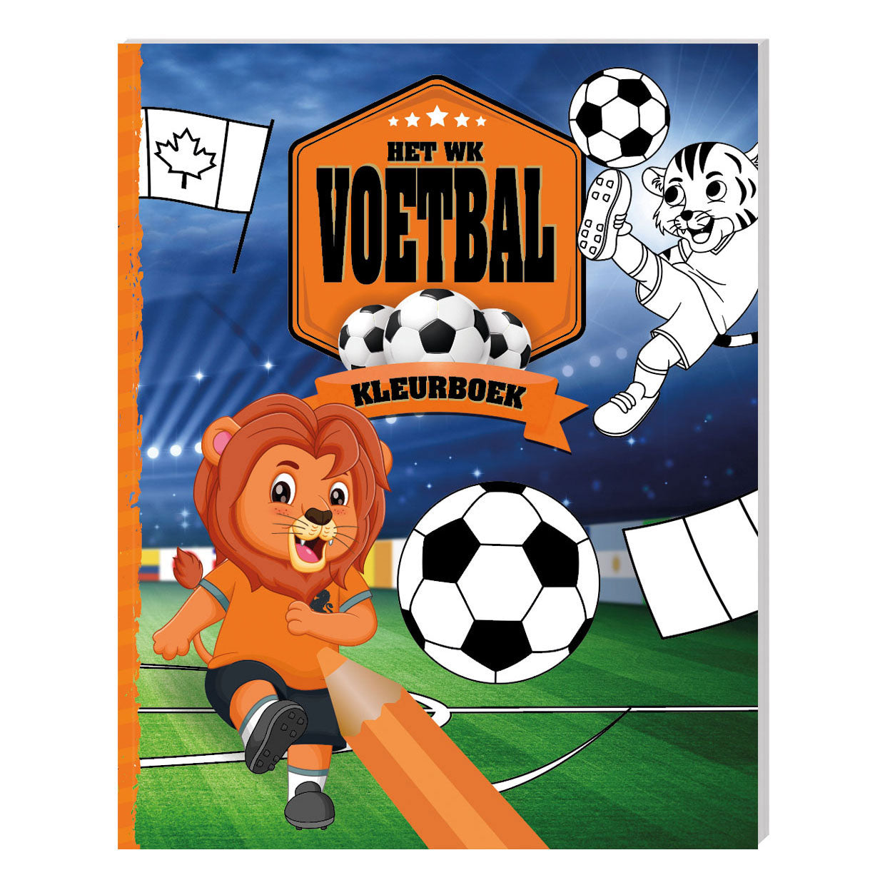 Fußballweltmeisterschaft 2026 - Malbuch