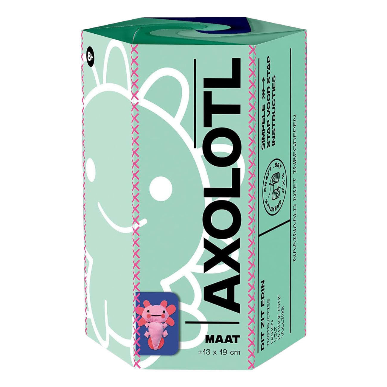Imagebooks Kunsthandwerk-Nähset – Axolotl