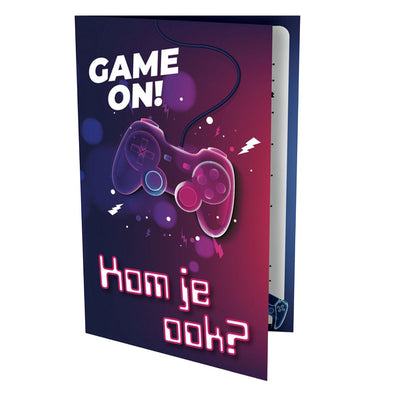 Einladungen - Spiel auf 6 Stück.