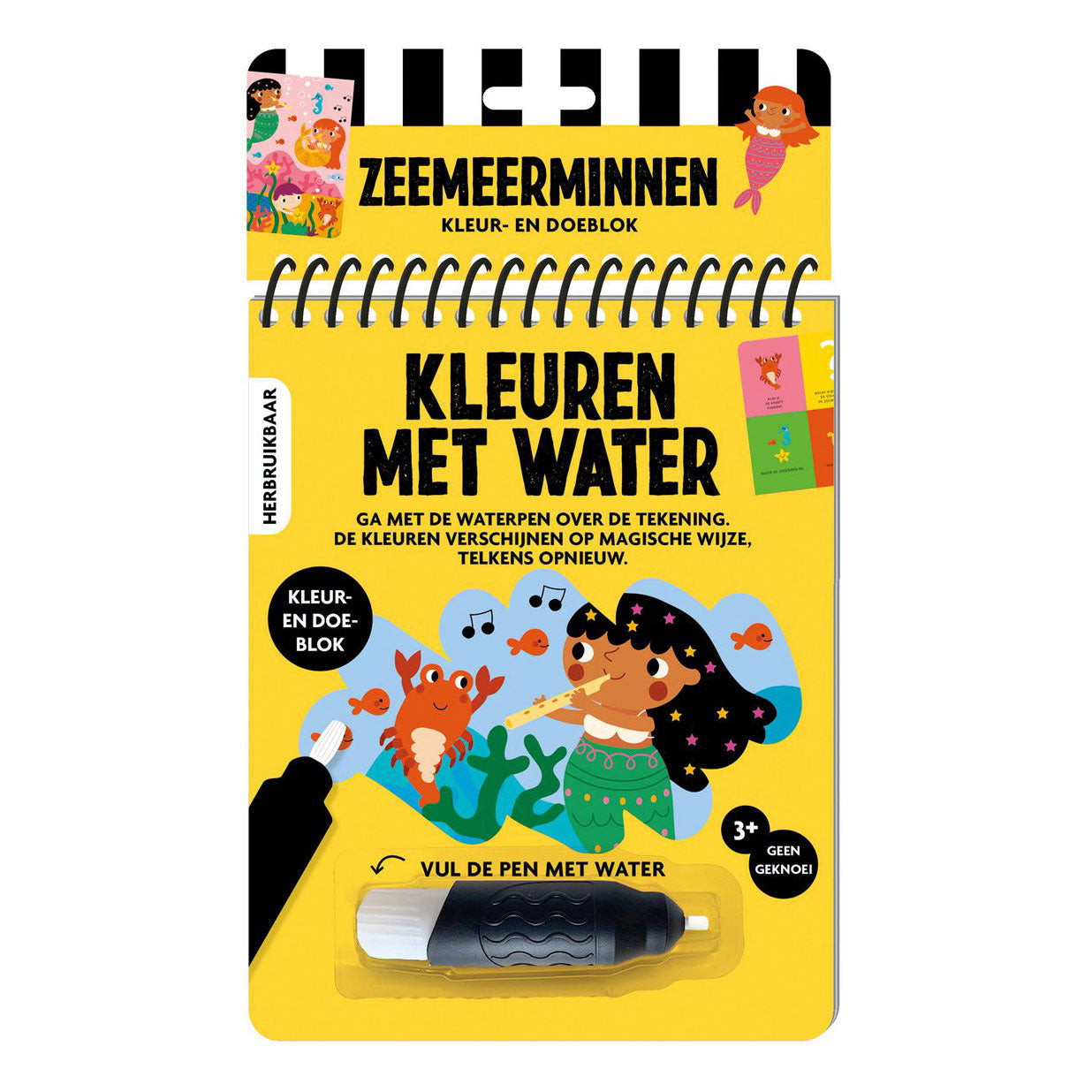 Malen mit Wasser - Meerjungfrauen