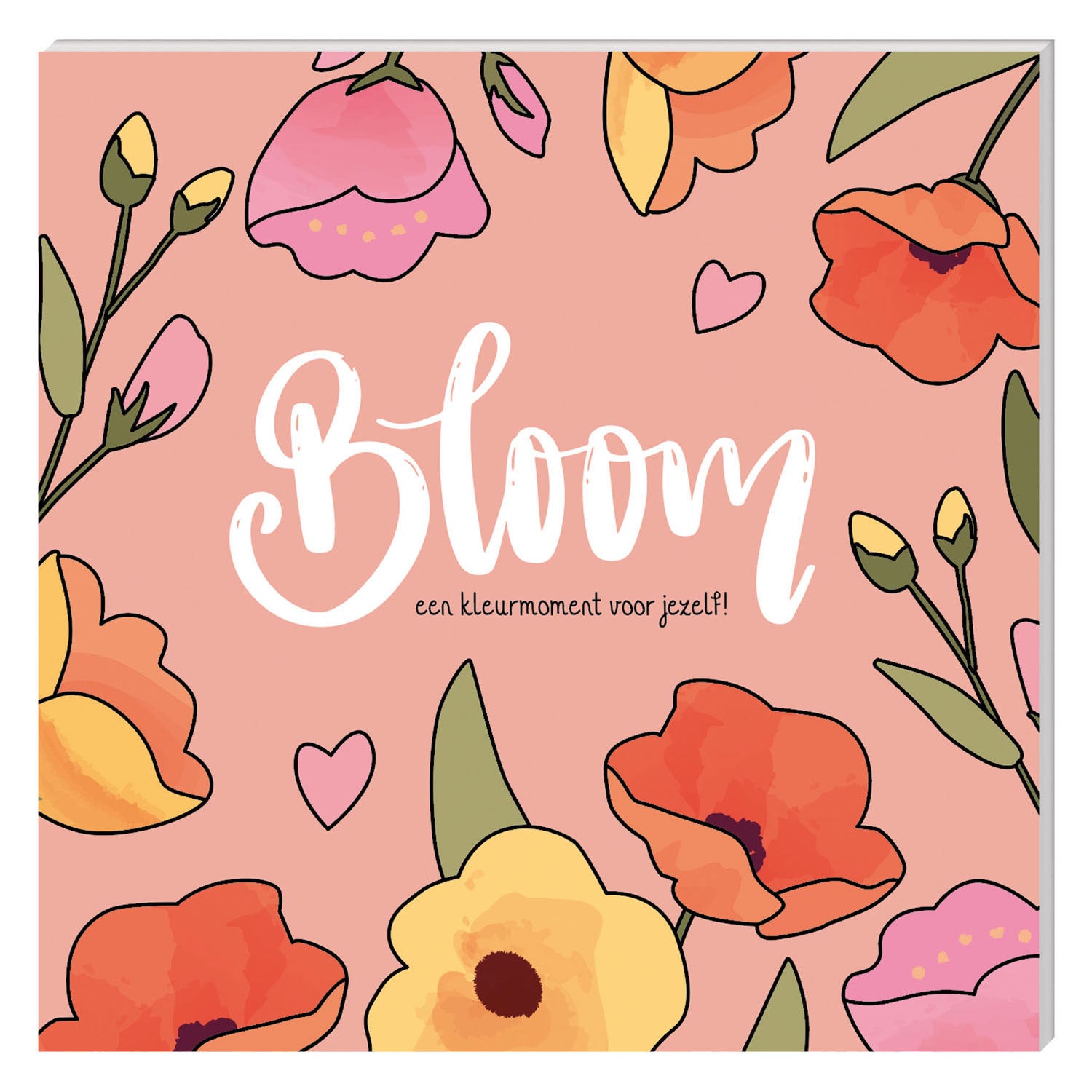 Malbuch - Neue Blüte