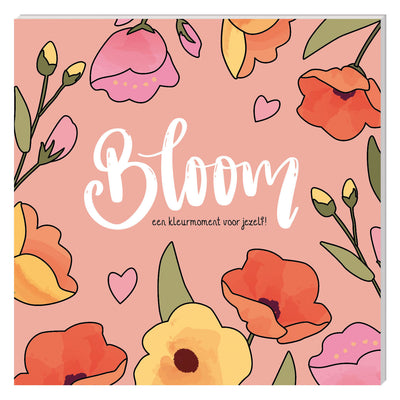 Malbuch - Neue Blüte