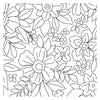 Malbuch - Neue Blüte